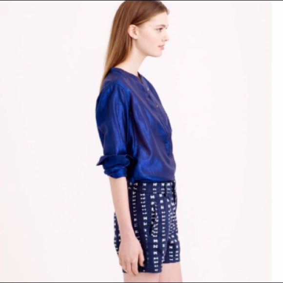 J.Crew Faded Adire Shorts in 4 NWT - Picture 3 of 3